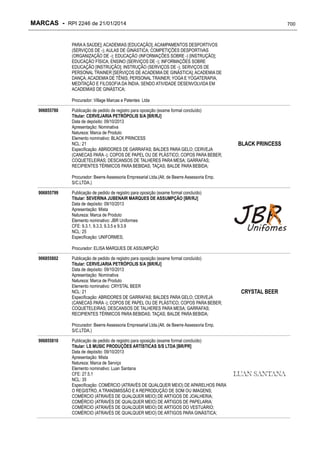 RPI - Marcas 2246 "Vervs Consultoria" 