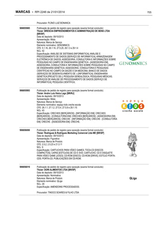 RPI - Marcas 2246 "Vervs Consultoria" 