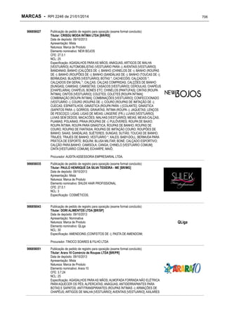 RPI - Marcas 2246 "Vervs Consultoria" 