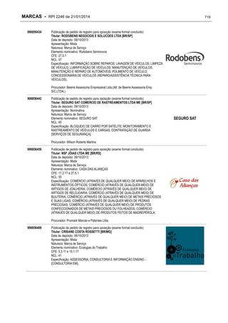 RPI - Marcas 2246 "Vervs Consultoria" 