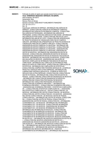 RPI - Marcas 2246 "Vervs Consultoria" 