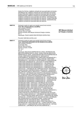 RPI - Marcas 2246 "Vervs Consultoria" 