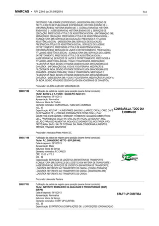 RPI - Marcas 2246 "Vervs Consultoria" 