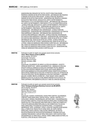 RPI - Marcas 2246 "Vervs Consultoria" 