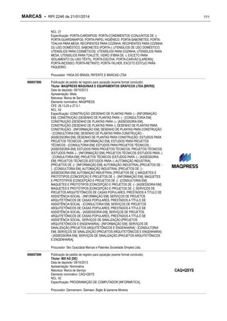 RPI - Marcas 2246 "Vervs Consultoria" 