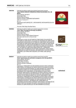 RPI - Marcas 2246 "Vervs Consultoria" 