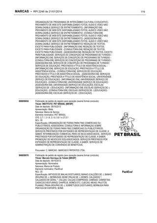 RPI - Marcas 2246 "Vervs Consultoria" 