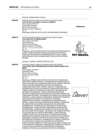RPI - Marcas 2246 "Vervs Consultoria" 