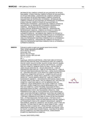 RPI - Marcas 2246 "Vervs Consultoria" 