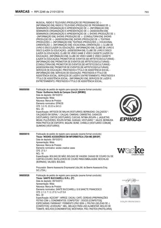 RPI - Marcas 2246 "Vervs Consultoria" 