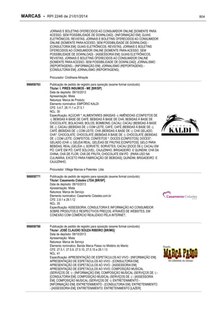 RPI - Marcas 2246 "Vervs Consultoria" 