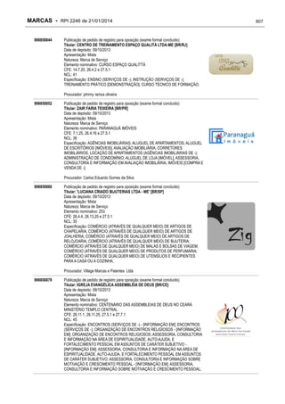 RPI - Marcas 2246 "Vervs Consultoria" 