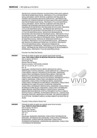 RPI - Marcas 2246 "Vervs Consultoria" 