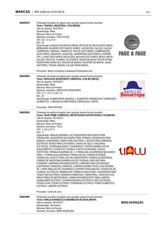 RPI - Marcas 2246 "Vervs Consultoria" 