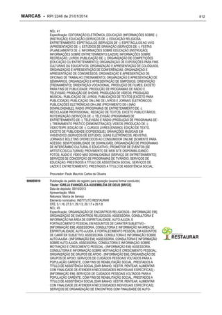 RPI - Marcas 2246 "Vervs Consultoria" 