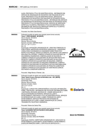 RPI - Marcas 2246 "Vervs Consultoria" 