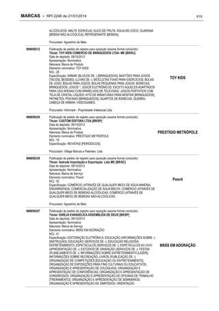RPI - Marcas 2246 "Vervs Consultoria" 