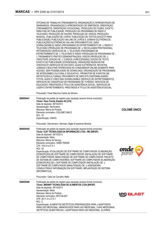 RPI - Marcas 2246 "Vervs Consultoria" 