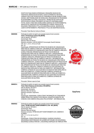 RPI - Marcas 2246 "Vervs Consultoria" 