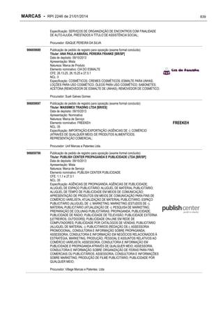 RPI - Marcas 2246 "Vervs Consultoria" 