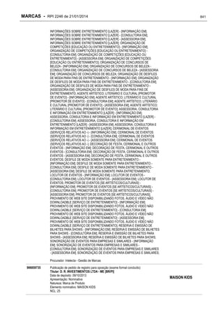 RPI - Marcas 2246 "Vervs Consultoria" 