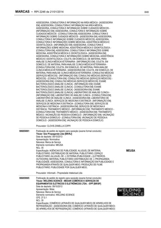 RPI - Marcas 2246 "Vervs Consultoria" 