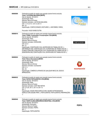 RPI - Marcas 2246 "Vervs Consultoria" 