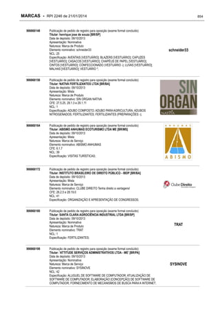 RPI - Marcas 2246 "Vervs Consultoria" 