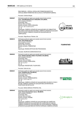 RPI - Marcas 2246 "Vervs Consultoria" 