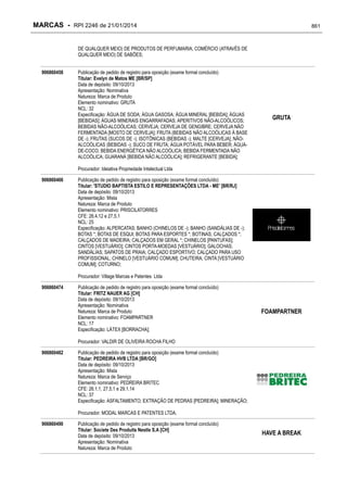 RPI - Marcas 2246 "Vervs Consultoria" 