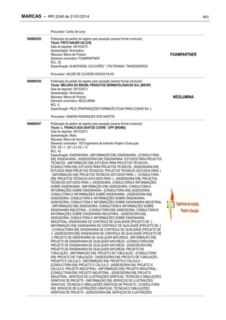 RPI - Marcas 2246 "Vervs Consultoria" 