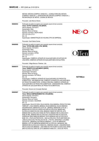RPI - Marcas 2246 "Vervs Consultoria" 