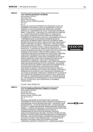 RPI - Marcas 2246 "Vervs Consultoria" 