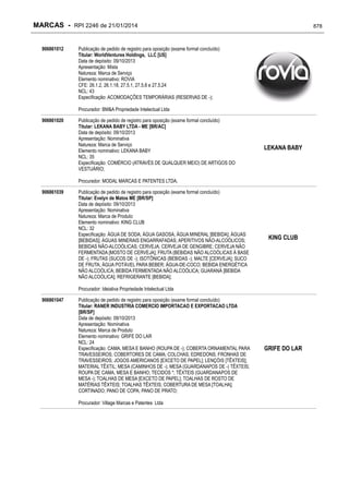 RPI - Marcas 2246 "Vervs Consultoria" 