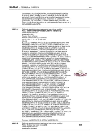 RPI - Marcas 2246 "Vervs Consultoria" 