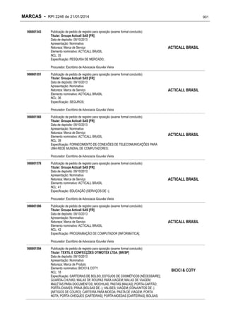 RPI - Marcas 2246 "Vervs Consultoria" 
