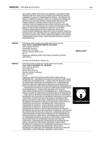 RPI - Marcas 2246 "Vervs Consultoria" 