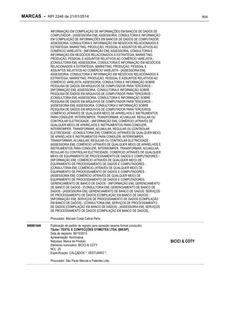 RPI - Marcas 2246 "Vervs Consultoria" 