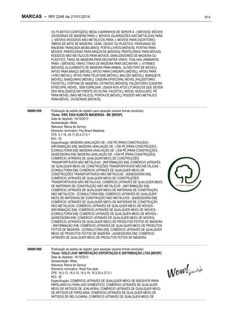 RPI - Marcas 2246 "Vervs Consultoria" 