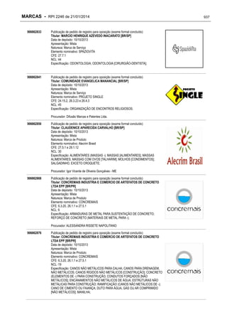 RPI - Marcas 2246 "Vervs Consultoria" 