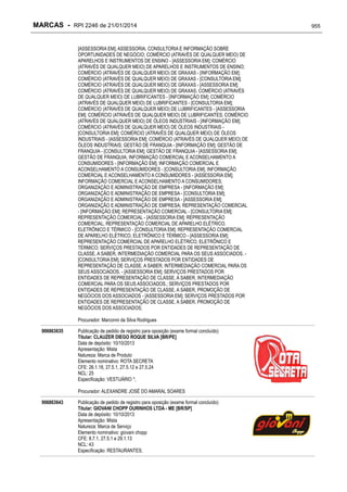 RPI - Marcas 2246 "Vervs Consultoria" 