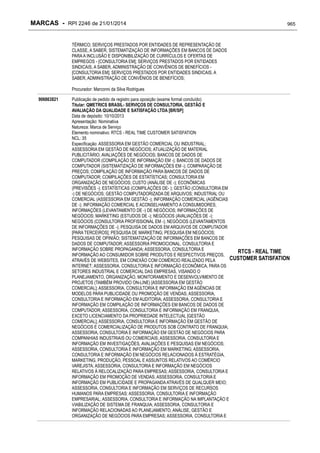 RPI - Marcas 2246 "Vervs Consultoria" 