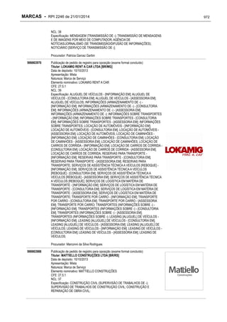 RPI - Marcas 2246 "Vervs Consultoria" 