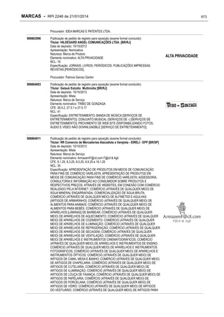 RPI - Marcas 2246 "Vervs Consultoria" 