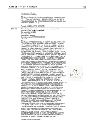 RPI - Marcas 2246 "Vervs Consultoria" 