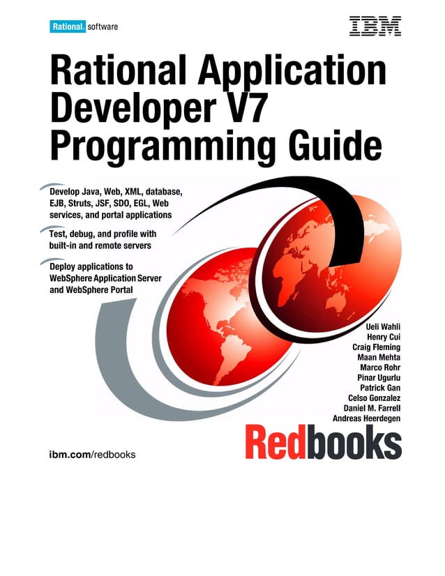 Rational Application Developer V7 Programming Guide | PDF