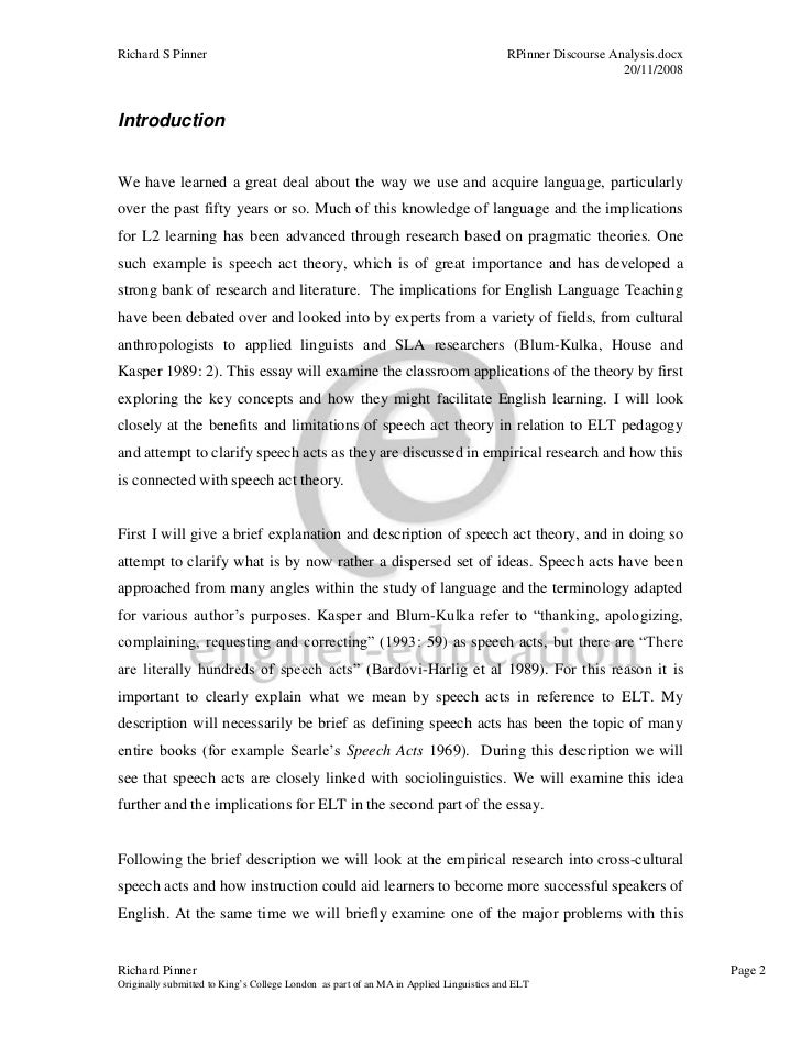 act of kindness essay