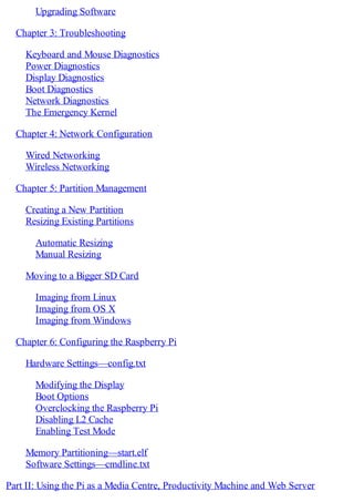 Raspberry Pi Troubleshooting.pdf Raspberry Pi ® User Guide | PDF