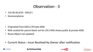 Route Origin Validation With Routinator - A MANRS Approach for Operators