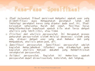 Rpl 03 - proses proses perangkat lunak | PDF